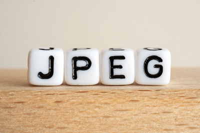JPEG文字の画像